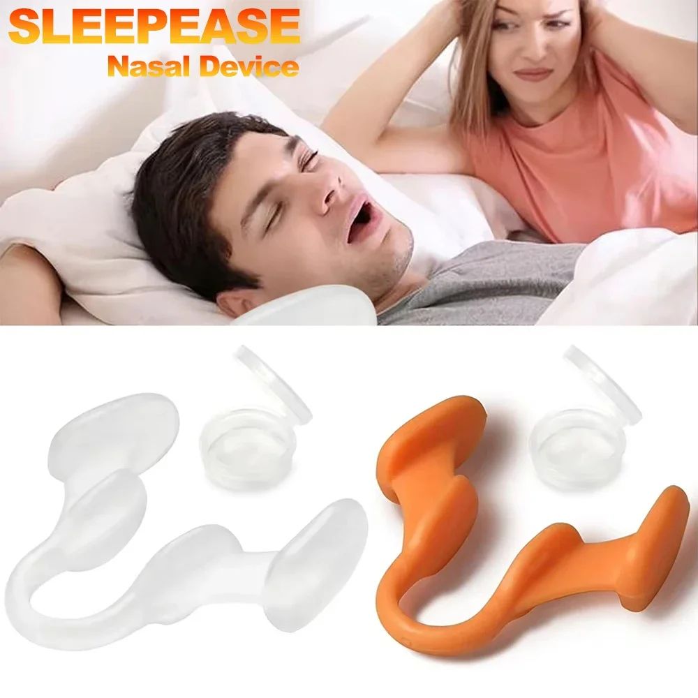 Nasal Dilator Silicone Nose Clip Stop Snore Aid Easy Breathe Sleep Support Improve Rhinitis Relief 3