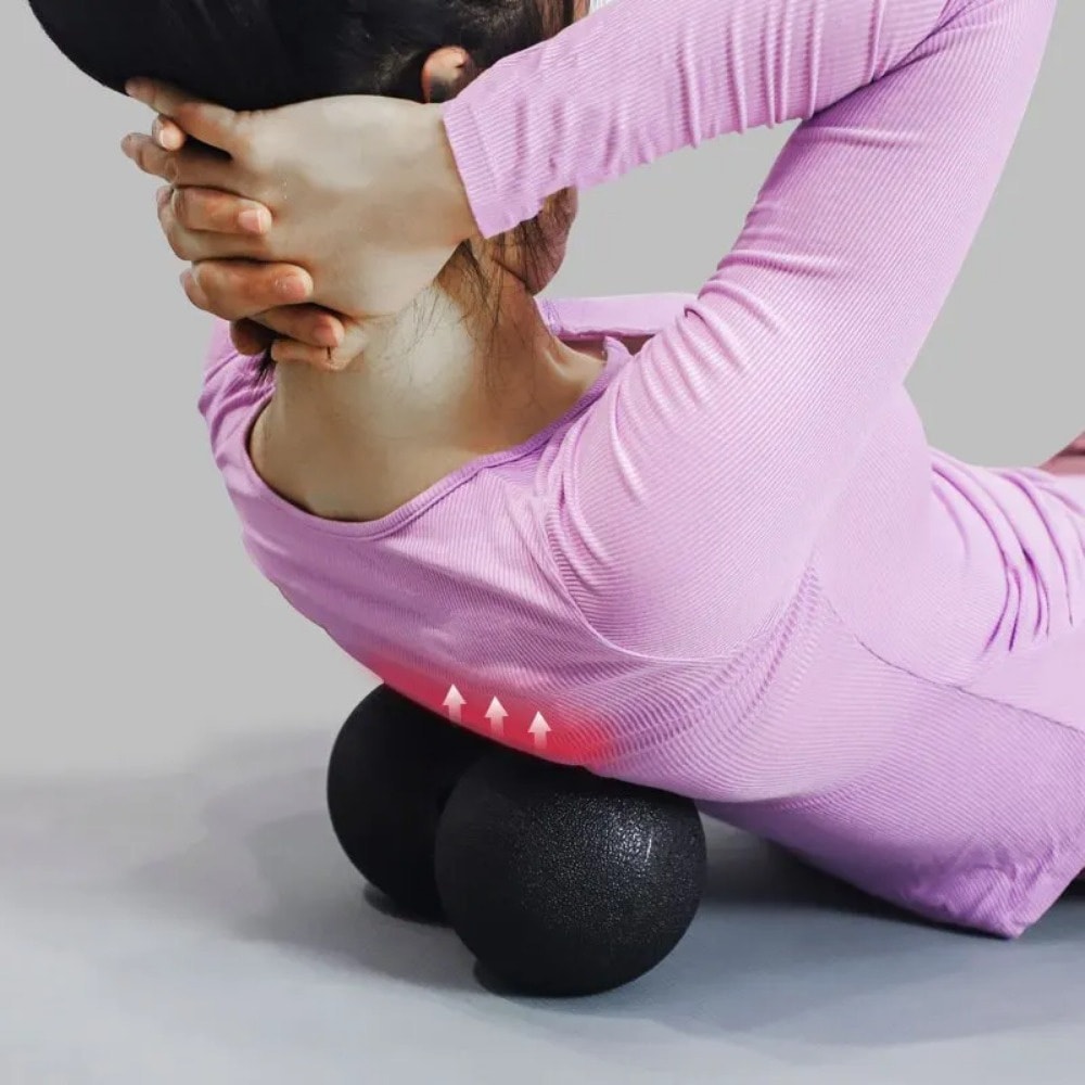 Yoga Foam Blocks, Peanut Balls Body Massage Fascia Balls, Ideal for Sports Fitness, Pain Relief Fitness