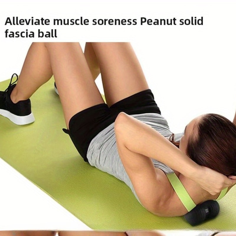 Yoga Foam Blocks, Peanut Balls Body Massage Fascia Balls, Ideal for Sports Fitness, Pain Relief Fitness