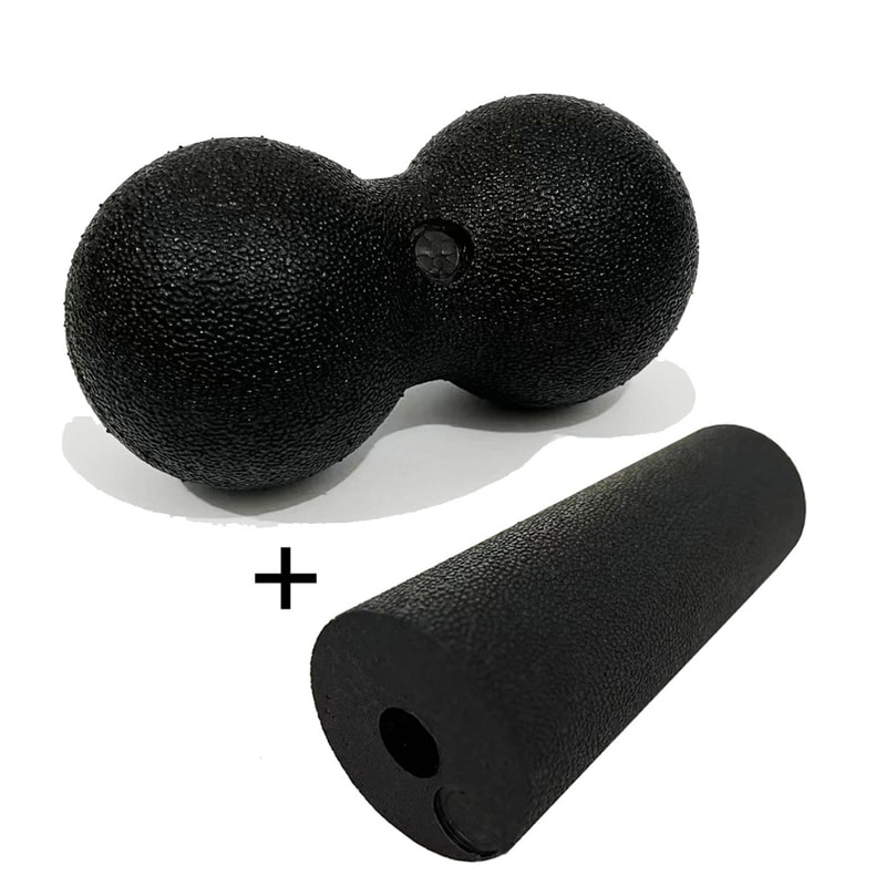 Yoga Foam Blocks, Peanut Balls Body Massage Fascia Balls, Ideal for Sports Fitness, Pain Relief Fitness