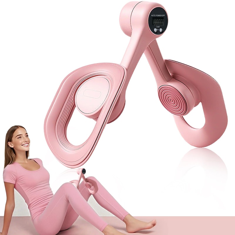 Pelvic Floor Repair Trainer for Women, LED Muscle Leg Clamps, Convenient Beauty Fitness Equipment