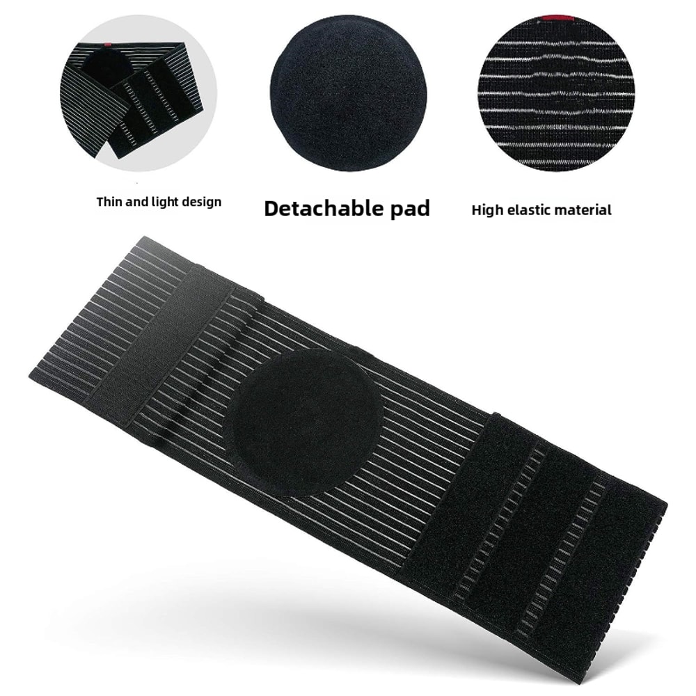 Hernia Support Belt for Men and Women, Abdominal Brace with Support Pad, Helps Relieve Pain and Discomfort