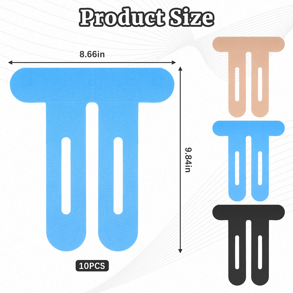 Breathable Knee Tape Waterproof Elastic Kinesiology Tape For Stability 3