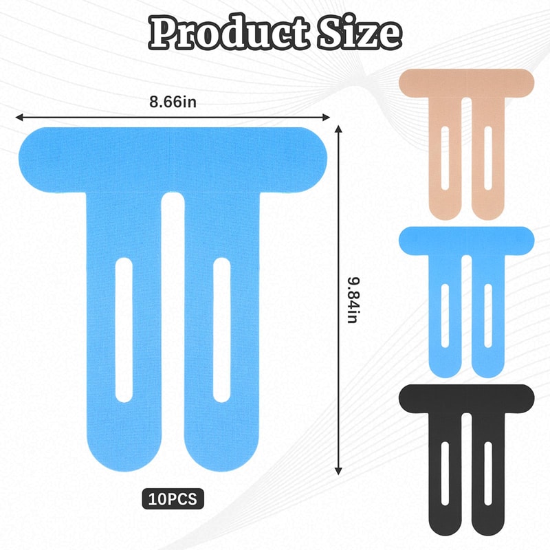 Breathable Knee Tape Waterproof Elastic Kinesiology Tape For Stability 3