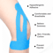 Breathable Knee Tape Waterproof Elastic Kinesiology Tape For Stability 4