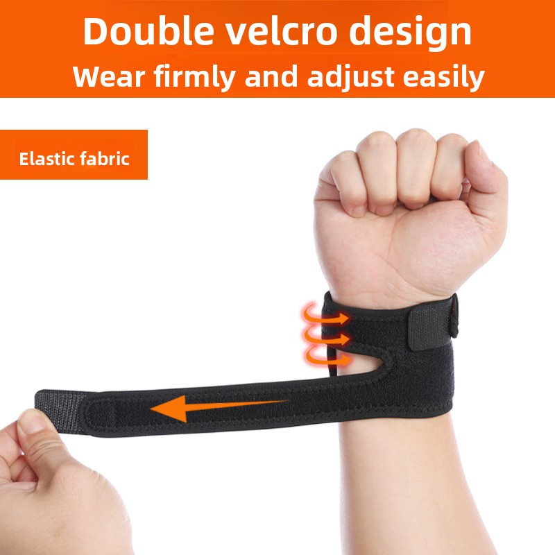 Thin Basketball Wrist Brace Sports Breathable Wrap Wrist Brace Pressurized Weightlifting Elastic Ba 3