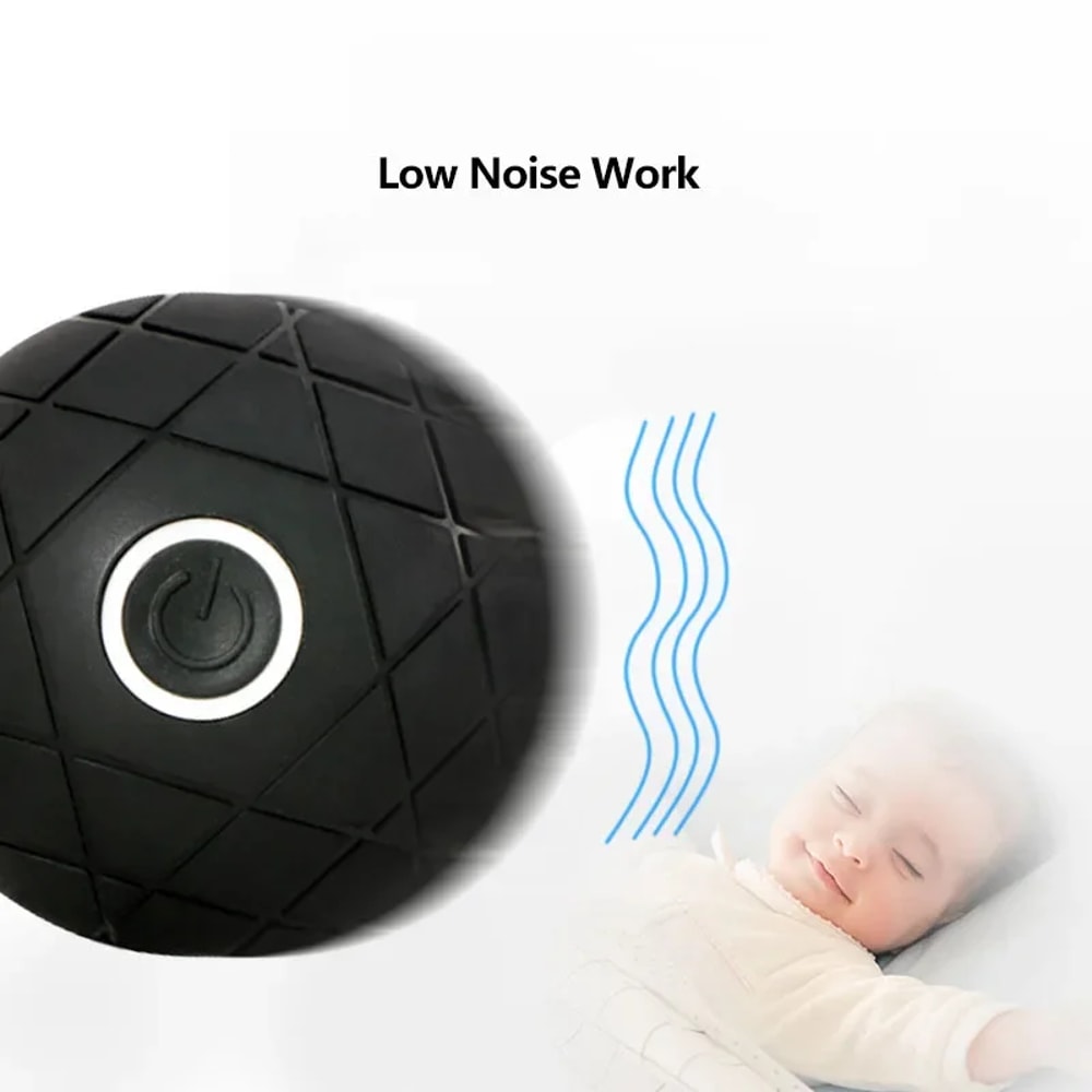 Yoga Pressure Roller Vibrating Foot Massage Ball High Intensity Rechargeable Electric For Muscle Re 3