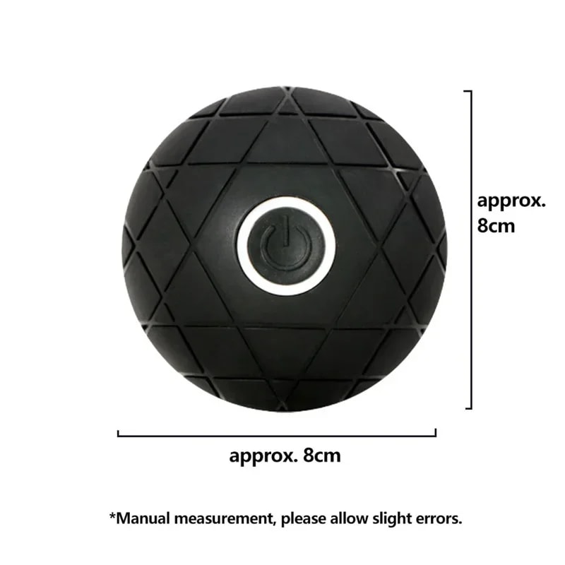 Yoga Pressure Roller Vibrating Foot Massage Ball High Intensity Rechargeable Electric For Muscle Re 5