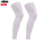 Sports Knee Sleeves UV Protection, Full Length Leg Compression Sleeves for Men and Women, Perfect for Running