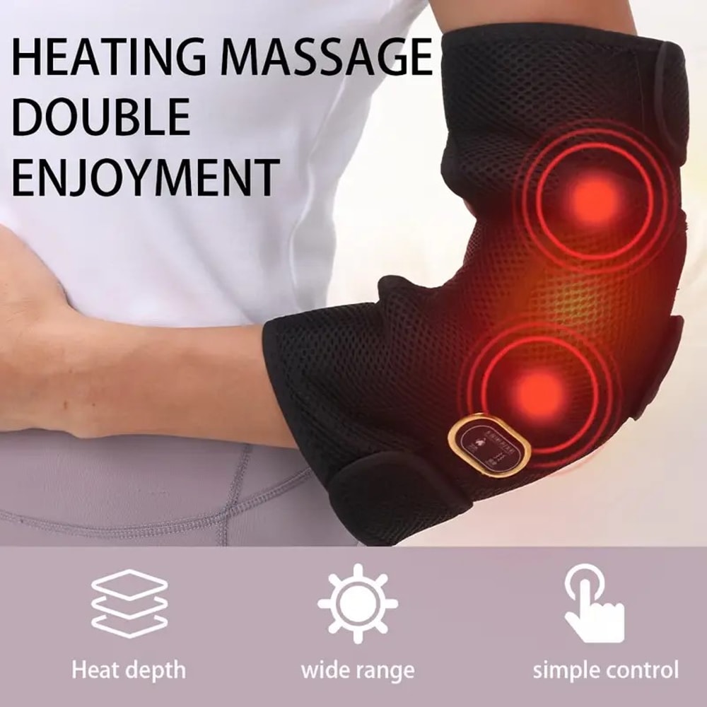Elbow Forearm Massager Heating Modes Relieves Tendinitis Muscle Pain 3