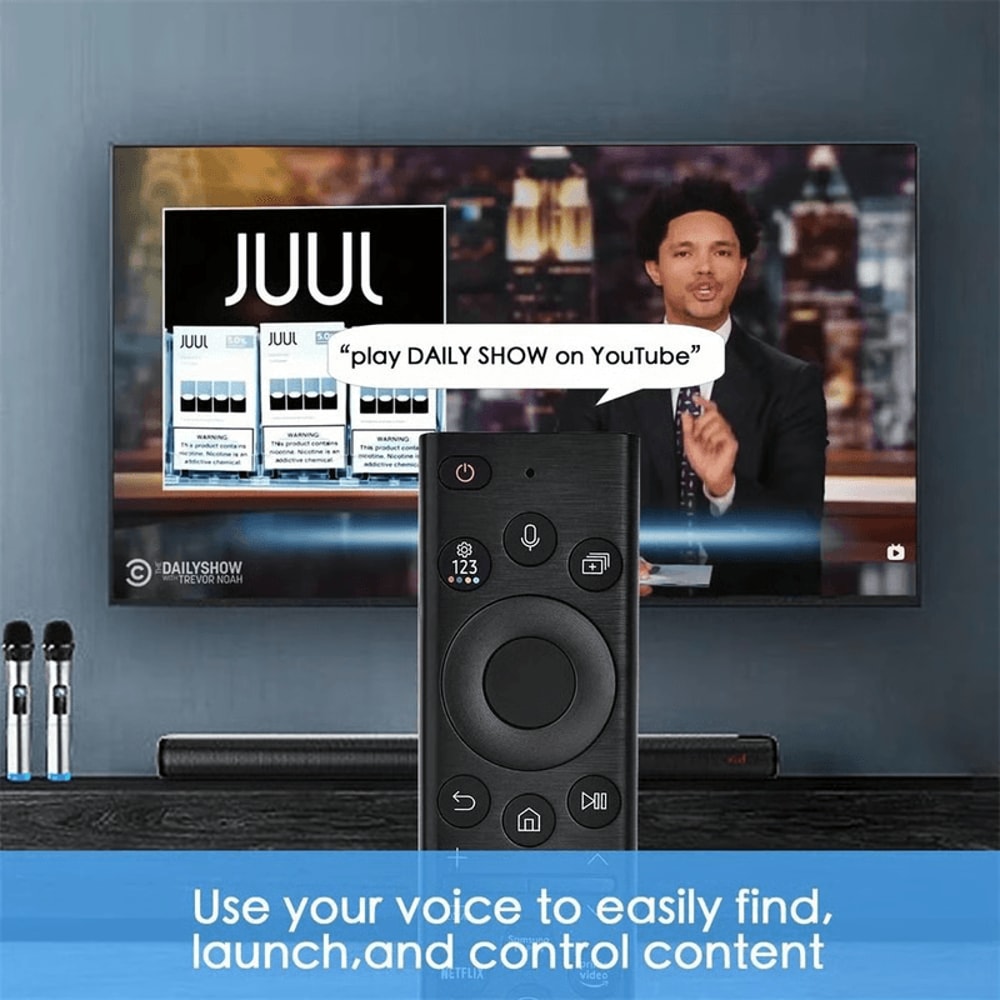 Voice Remote Control For Samsung Smart TV Replacement Fast Voice Search Control 3