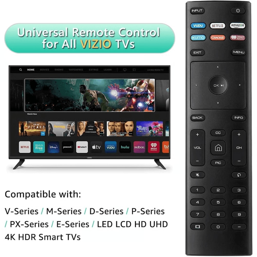 Universal Smart TV Remote Effortless Streaming Control For Amazon Netflix More 2