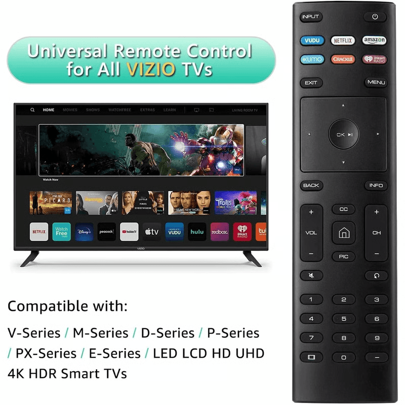 Universal Smart TV Remote Effortless Streaming Control For Amazon Netflix More 2