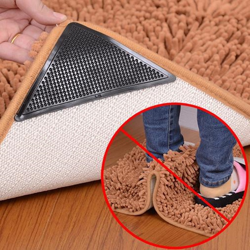 Non-Slip Rug Gripper Pads Keep Rugs Flat and Secure for Safer Floors