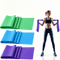 TPE Resistance Bands Set 3 Levels Elastic Band Fitness Workout Recovery Yoga Pilates Strength Train 5