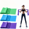 TPE Resistance Bands Set 3 Levels Elastic Band Fitness Workout Recovery Yoga Pilates Strength Train 5