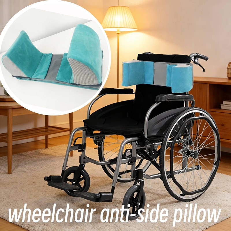 AntiSide Pillow Cushion For Elderly Adjustable Wheelchair Cushion Back Support Cushion For Comforta 0