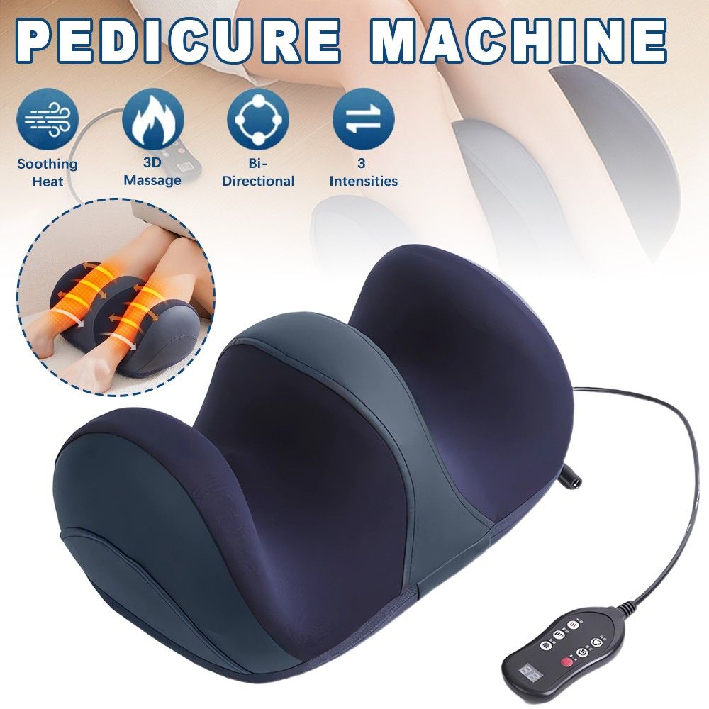 Leg Massage Heated Roller Pressure Super Big Electric Foot Calf Massager Compression Relax Feet Mus 8