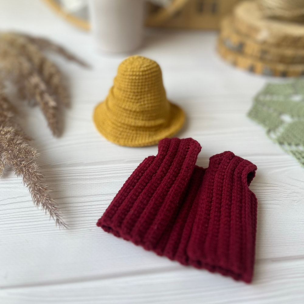 Crochet English Pattern PDF Pettson Amigurumi Grandfather Crochet Pettson Crochet Grandpa Farmer Toy 5