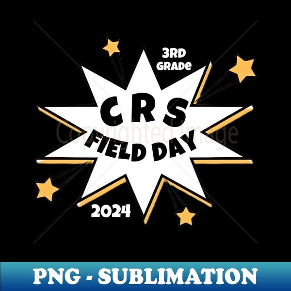 Conerly Road Field Day Team 3rd Grade - Instant PNG Sublimation Download
