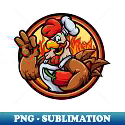 spicy rooster - sublimation-ready png file