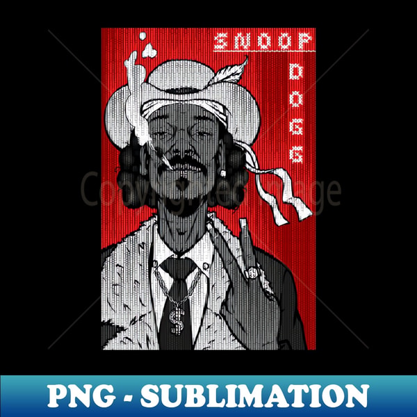 Great Rapper Glitch Art - High-Resolution PNG Sublimation Fi | Inspire ...