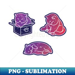 Galaxy Cats - Premium PNG Sublimation File - Revolutionize Your Designs