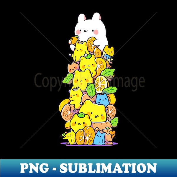 Animanimals Transparent Cute anime animals - Special Edition Sublimation PNG File - | Inspire ...