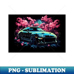 Toyota Supra Cherry Blossom - Exclusive Sublimation Digital File