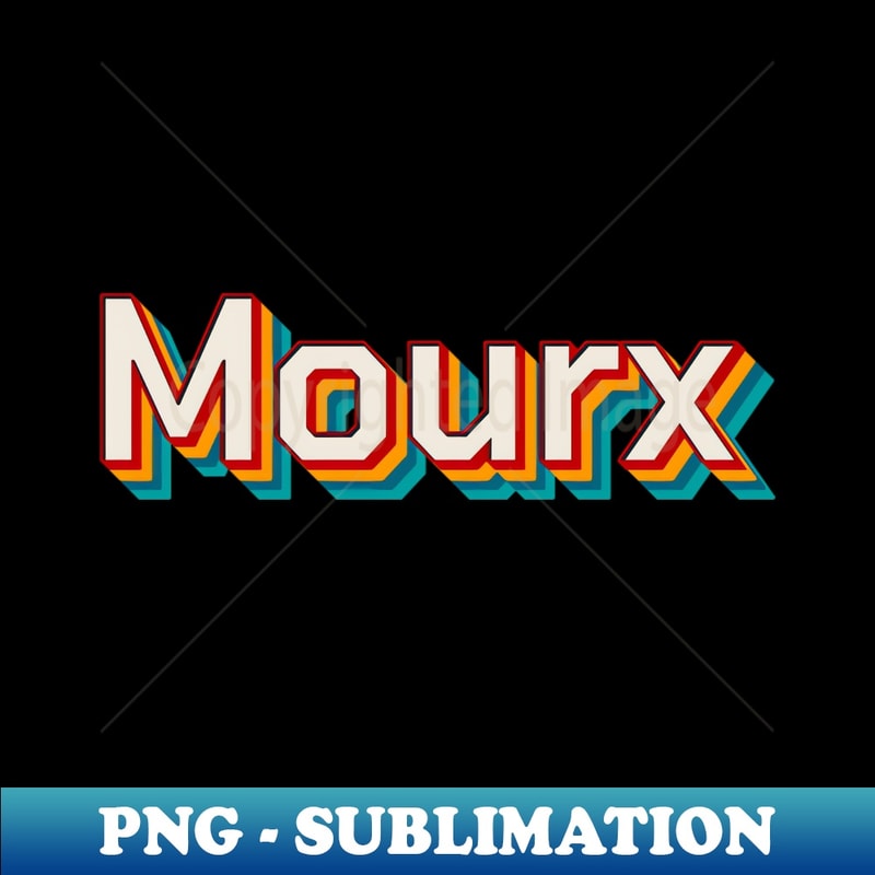 Mourx - High-Resolution PNG Sublimation File