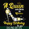 BD0022-A queen was born in October svg, birthday svg, queens birthday svg, queen svg, png, dxf, eps digital file BD0022.jpg