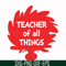 DR00059-Teacher of all things svg, png, dxf, eps file DR00059.jpg