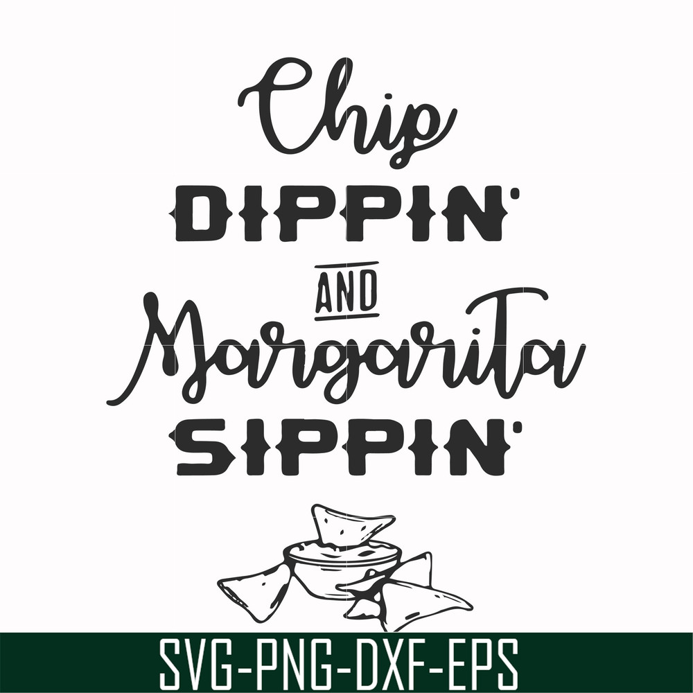 FN000896-Chip didppin and margarita sippin svg, png, dxf, eps file FN000896.jpg