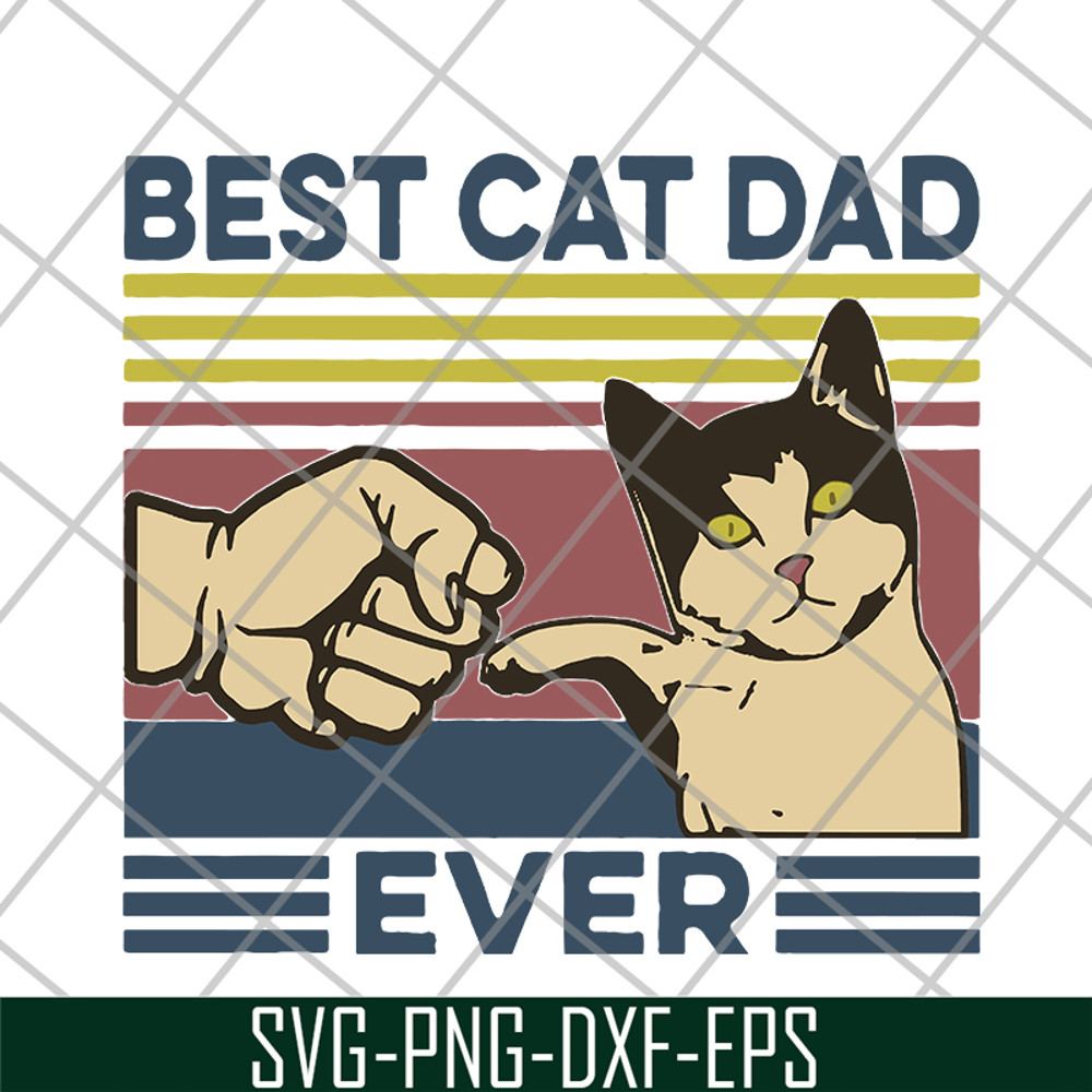 FTD26052122-BeSt cat dad ever svg, png, dxf, eps digital file FTD26052122.jpg