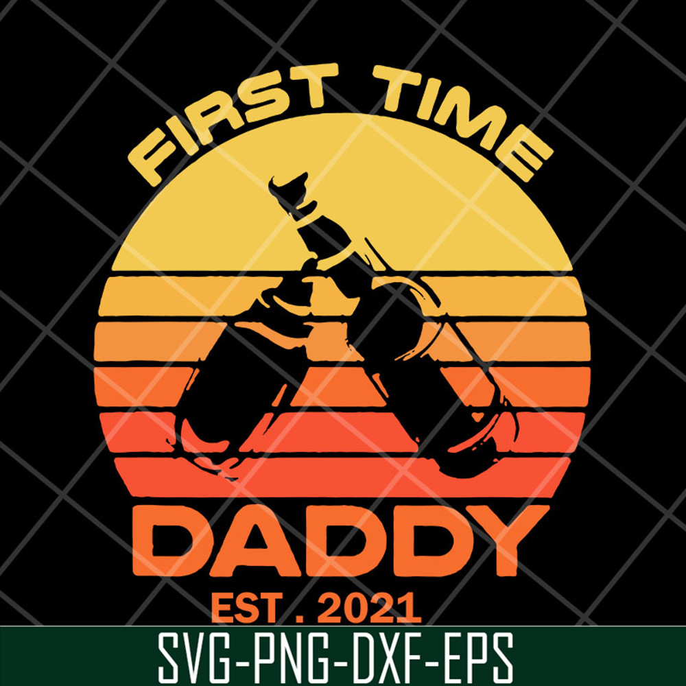 FTD28042123-first time daddy svg, Fathers Day svg, png, dxf, eps digital file FTD28042123.jpg