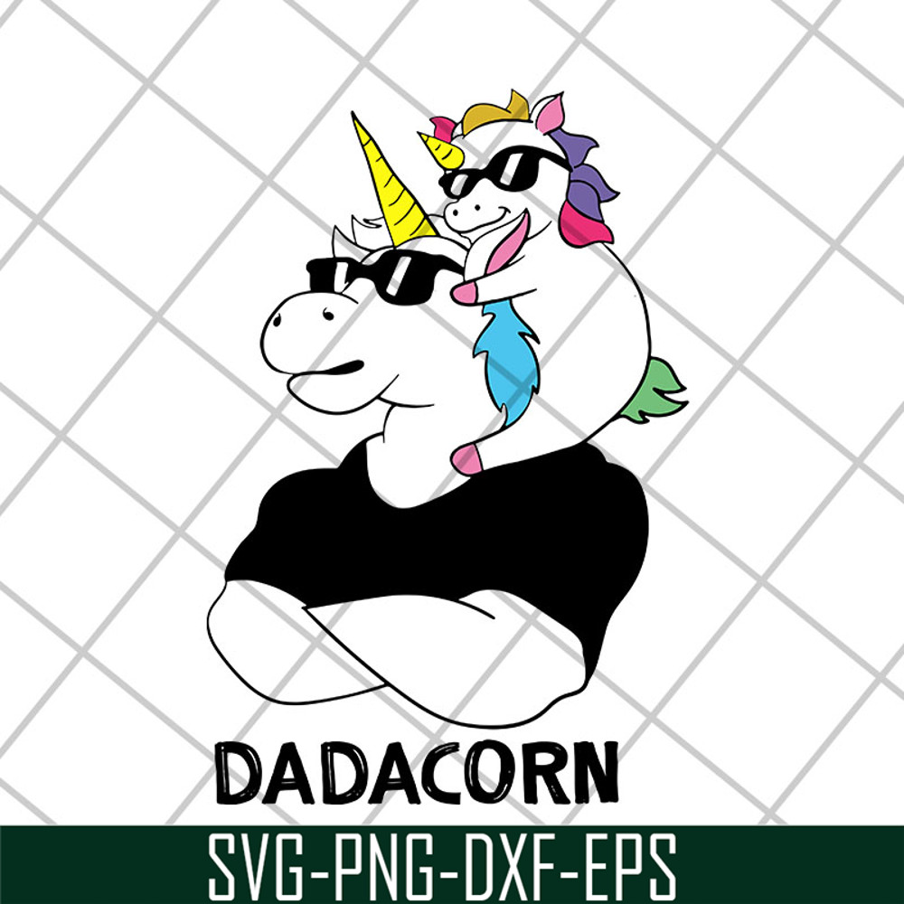 FTD29042131-Dadacorn svg, Fathers day svg, png, dxf, eps digital file FTD29042131.jpg