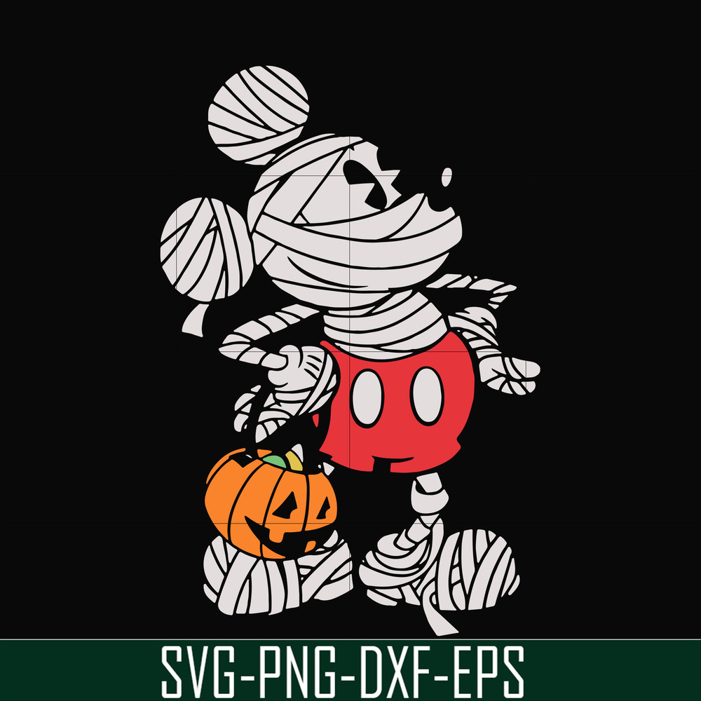 HLW0131-Mickey mouse halloween mummy svg, png, dxf, eps digital file HLW0131.jpg