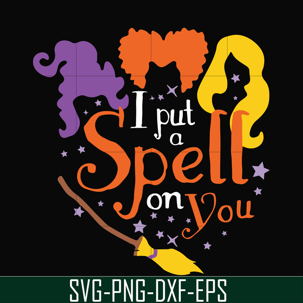 HLW23072013-I put a spell on you svg, halloween svg, png, dxf, eps digital file HLW2307213.jpg