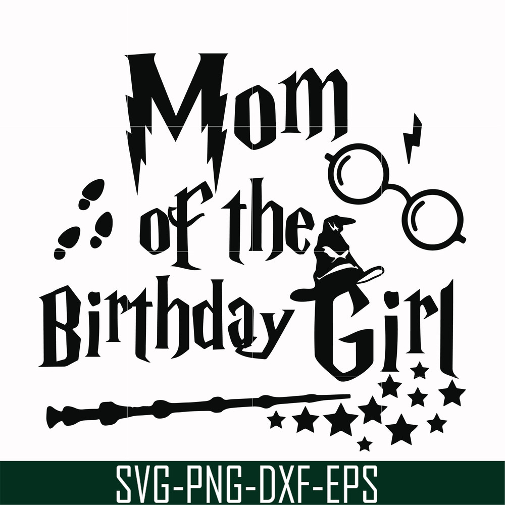 HRPT00015-Mom of the birthday girl svg, png, dxf, eps file HRPT00015.jpg