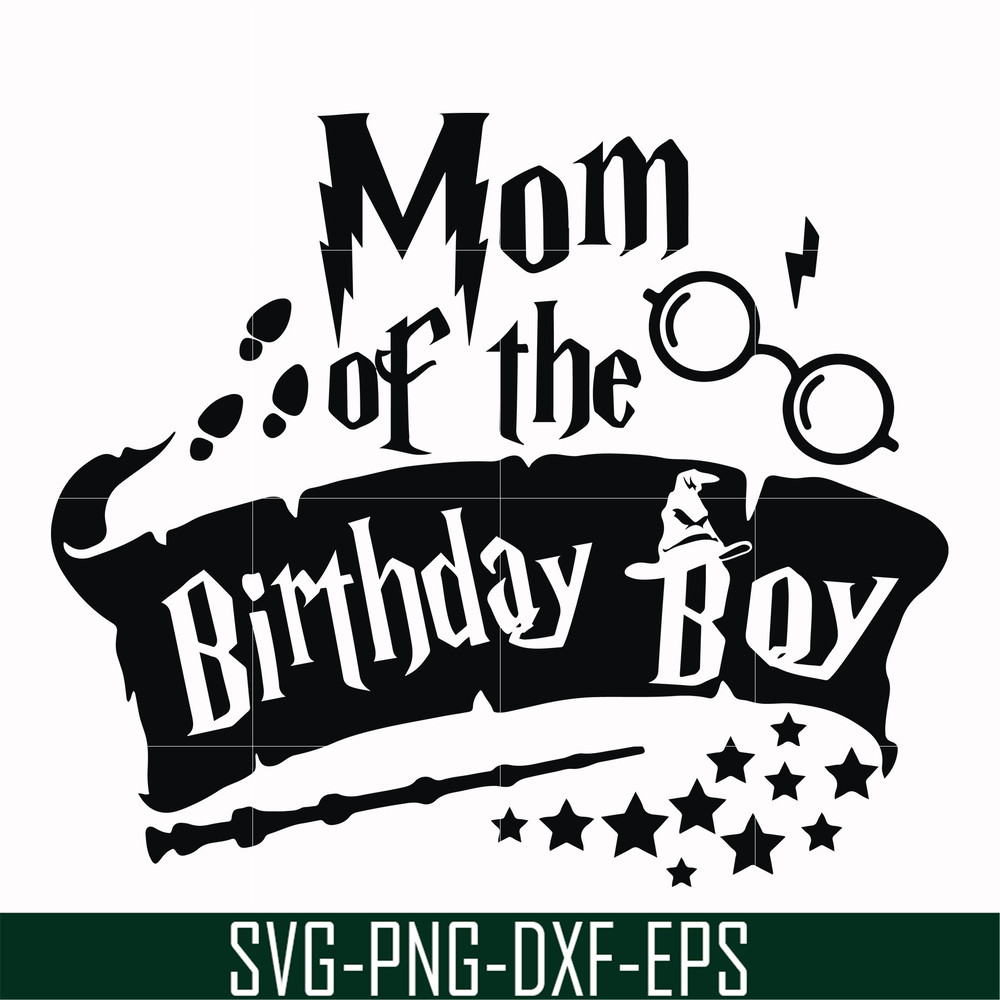 HRPT00016-Mom of the birthday boy svg, png, dxf, eps file HRPT00016.jpg