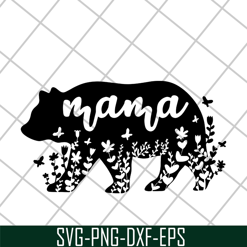 MTD05042111-Mama bear svg, Mother's day svg, eps, png, dxf digital file MTD05042111.jpg