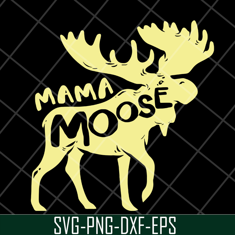MTD15042124-Mama moose svg, Mother's day svg, eps, png, dxf digital file MTD15042124.jpg