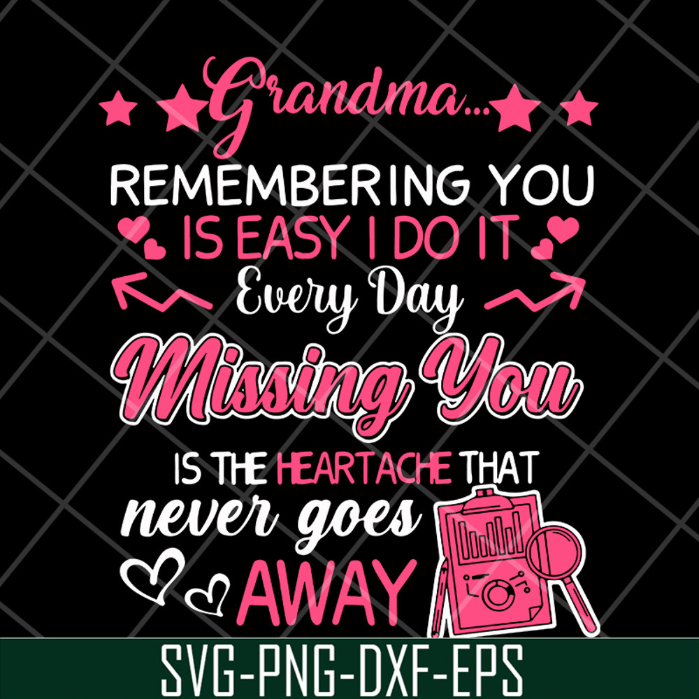 MTD15042129-Grandma remembering you svg, Mother's day svg, eps, png, dxf digital file MTD15042129.jpg