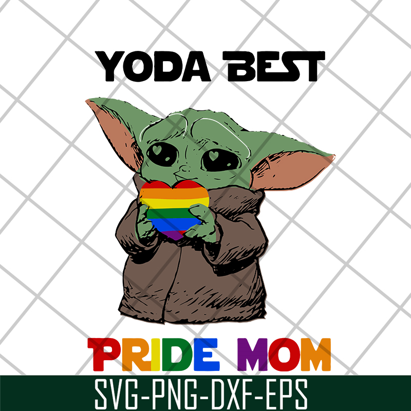 MTD16042103-Yoda best pride mom svg, Mother's day svg, eps, png, dxf digital file MTD16042103.jpg