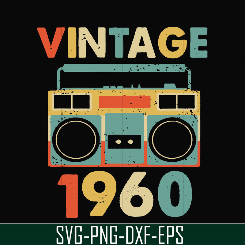 NBD0002-Vintage November 1960 svg, png, dxf, eps digital file NBD0002.jpg
