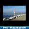 Lighthouse at Lake Neusiedler See - High-Quality PNG Sublimation Download - Enhance Your Apparel with Stunning Detail