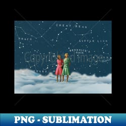 on friendship a walk on the clouds - high-quality png sublimation download