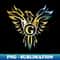 Golden Phoenix G - Stylish Sublimation Digital Download - Capture Imagination with Every Detail