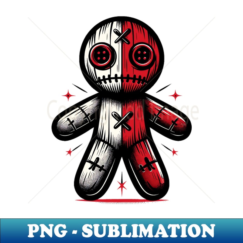 Voodoo doll - Digital Sublimation Download File