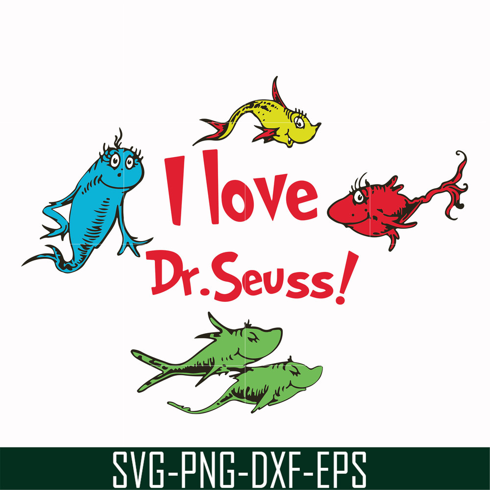 DR000124-I love Dr.Seuss svg, png, dxf, eps file DR000124.jpg